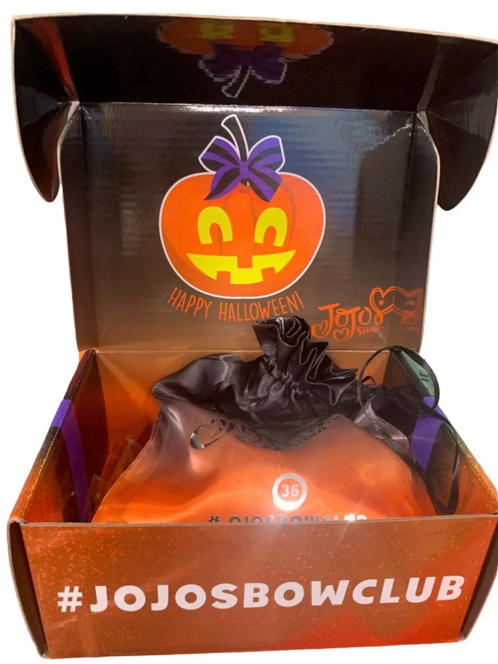 Jojo Siwa Halloween Subscription Bow Box #36